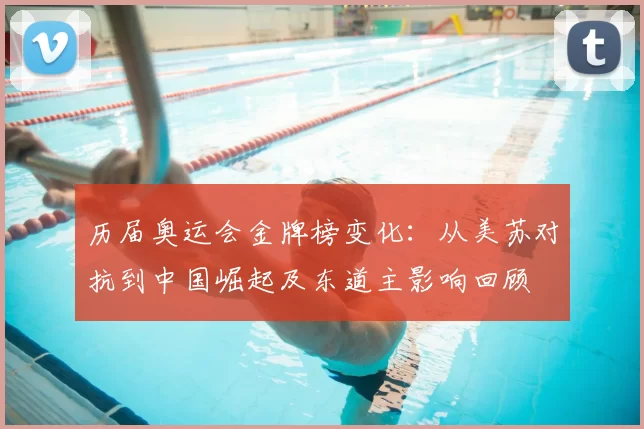 历届奥运会金牌榜变化:从美苏对抗到中国崛起及东道主影响回顾