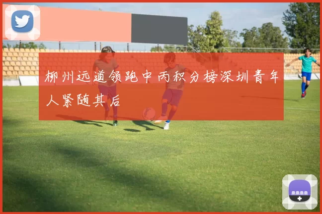 柳州远道领跑中丙积分榜深圳青年人紧随其后